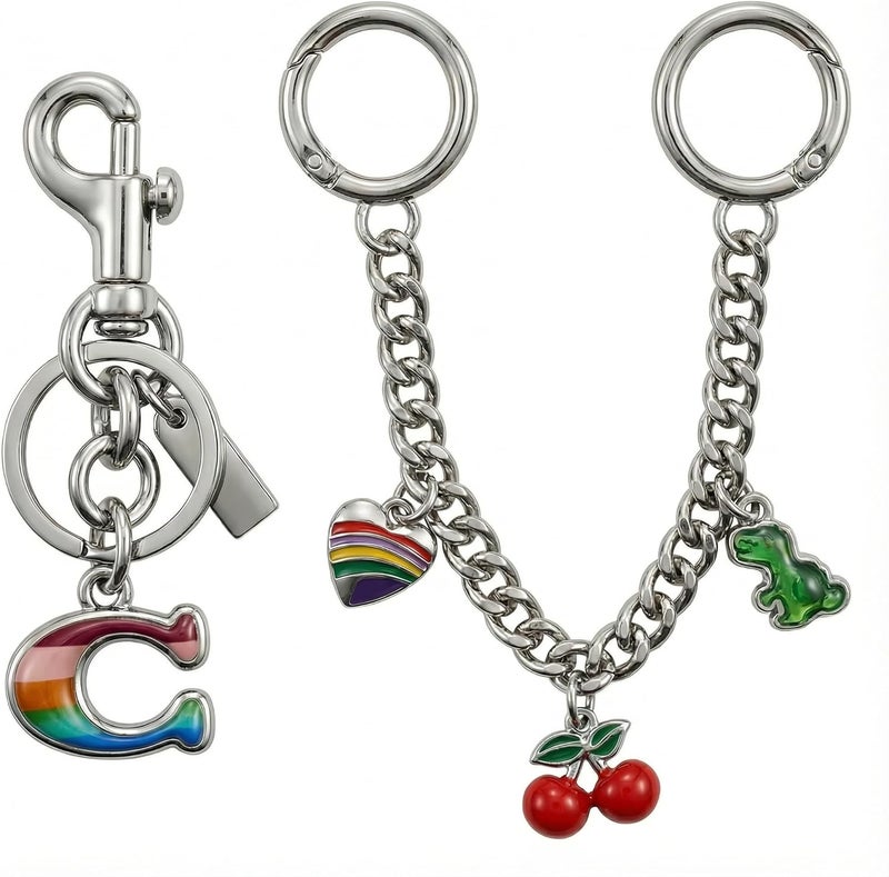 SOPKTA Bag Charms - Cherry Bag Charm Chain, fashionable Purse Charms for women's purse chain - Image 1